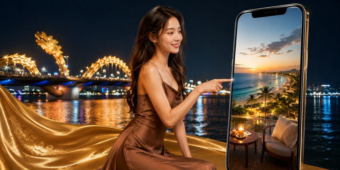 Phụ nữ Việt Nam chơi casino di động tại Đà Nẵng với giao diện tiếng Việt