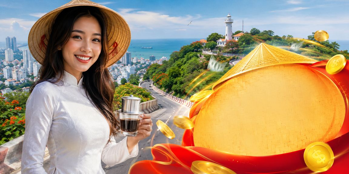 Phụ nữ đội nón lá tại Vũng Tàu – hình ảnh gắn liền với người dùng Việt Nam trên nền tảng sm26